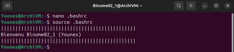 Prompt personnalisé